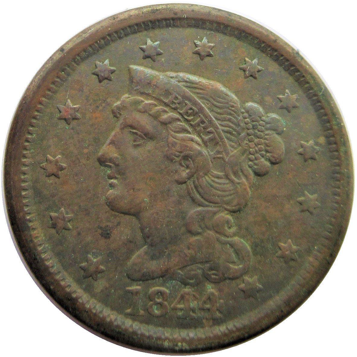 1844/81-1c-Braided-Hair-Large-Cent-#2